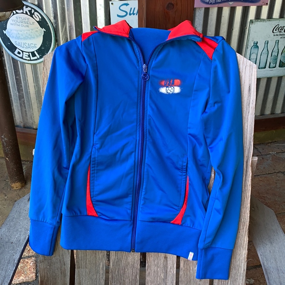 EUC Puma XS soccer USA jacket